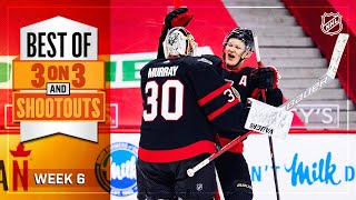 Best 3-on-3 Overtime and Shootout Moments from Week 6 | NHL