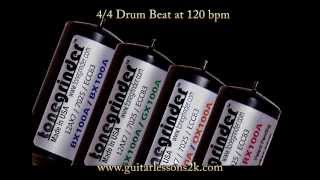 Drum Beats To Practice With: 4/4 Drum Beat at 120 BPM