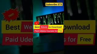 Paid Udemy Course Download for FREE #short #shorts #shortvideo #youtubeshorts @st2