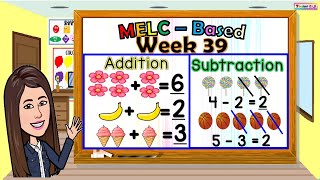 WEEK 39 - ADDITION | SUBTRACTION | ADD AND SUBTRACT QUANTITIES UP TO 10 USING CONCRETE OBJECTS.