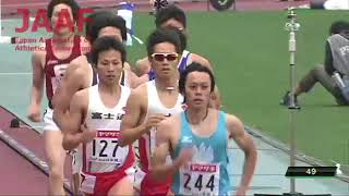 第96回日本陸上競技選手権大会 男子 800m 決勝