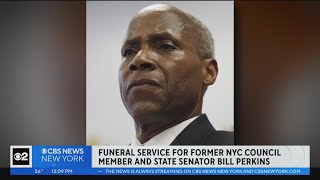 Funeral held for longtime NY lawmaker Bill Perkins