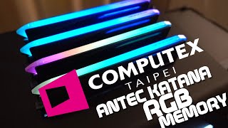 The Most PREMIUM RGB Memory EVER?!? - Antec @ Computex 2019