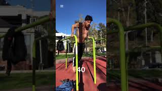 Día 63, hago 64. #dips #fondos #training #ejercicio #reto #calistenia #reto #streetworkout