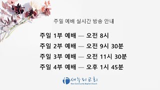 2022년11월 27일 3부 새누리교회 손경일 담임목사 \