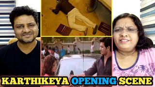 Karthikeya Opening Scene Reaction | Karthikeya Comedy Scenes | Nikhil, Swathi,Chandoo | #karthikeya2