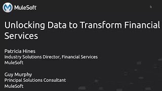 Unlocking Data to Transform Financial Services