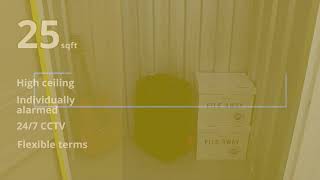 25sqft Self Storage Size Help