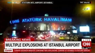 Multiple explosions at Ataturk Airport in Istanbul