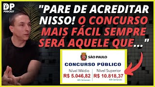 SERÁ QUE CONCURSO NÍVEL MÉDIO É MESMO MAIS FÁCIL QUE DE NÍVEL SUPERIOR?