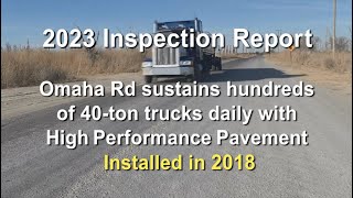 2018-2023 Road Inspection Report of Omaha Road with LithTec™