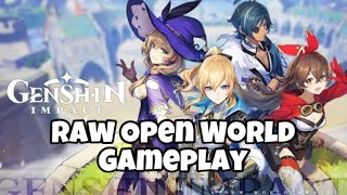 Genshin Impact - Raw Open World Gameplay!
