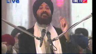 Giani Guljar Singh Ji Canada Wale Live at Bangla Sahib on 28-12-2011