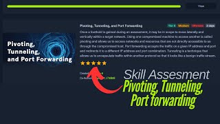 Pivoting, Tunneling, and Port Forwarding Skill Assessment HTB Module Completion Walkthrough