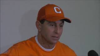 TigerNet: Dabo Swinney on USC fans throwing things: \