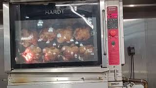 HARDT - Inferno 4500 - electric rotisseries - chicken cooking at Costco