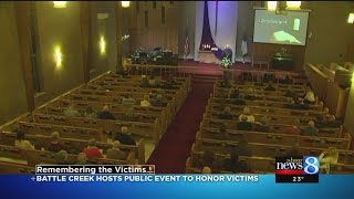 Kzoo spree victims mourned at service in Battle Creek