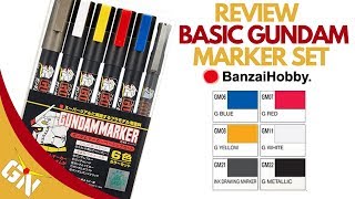 Review: Basic Gundam Marker Set