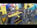 rebar sawing machine debugging video feihong steel sawing machine