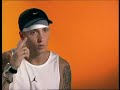 Eminem talks about comparisons with 2Pac explains the production process for Runnin '(Dying to Live)