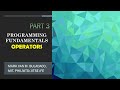 Computer Programming 1: Operators in Java