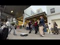 street sax performance in japan