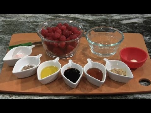 How to Make Healthy Balsamic Raspberry Vinaigrette Dressing : Unique Recipes How to Make Healthy Balsamic Raspberry Vinaigrette Dressing : Unique Recipes