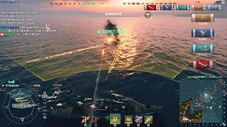 聯亞玩【戰艦世界】World of Warships - 日常紀錄 (1) 魚雷打到渾然忘我差點翻船!?