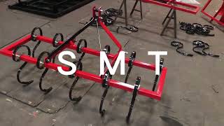 SMTAGRI tractor 3 point hitch spring tyne cultivator