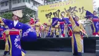 十人十彩 休止前ラスト演舞 四国の祭り2015.05.04