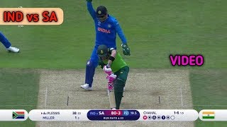 India vs Sauth Africa | ICC Cricket world cup 2019 - match Highlights | ind vs sa match video