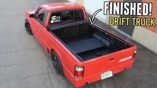 Finishing and Bed-lining the DRIFT TRUCK's BED!