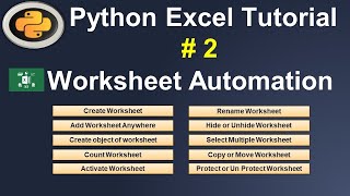 Python Excel Automation: Excel Sheet Automation with Python #2