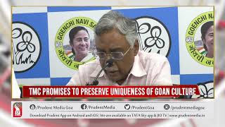 TMC PROMISES TO SAFEGUARD GOA’S CULTURE, HERITAGE AND TOURISM