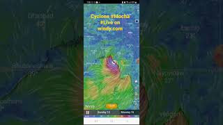 Discover the Real-Time Path of the Terrifying Cyclone Mocha!