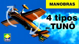 Manobras de Acrobacia -  4 diferentes tipo de Tunô / Tonneau/ Roll