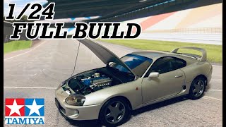 FULL BUILD 製作記 TAMIYA 1/24  TOYOTA SUPRA　タミヤ トヨタ スープラ