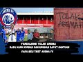 VANDALISME TOLAK AREMA,KELUARGA KORBAN TERIMA SUMBANGAN AREMA DENGAN HARU,CARA BELI TICKET AREMA