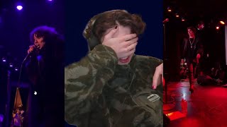 CARRINGTON REACTS TO HIMSELF SINGING NIGHT PHONE LIVE