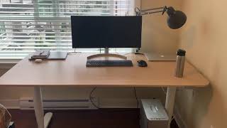 Ikea Bekant Sit/Stand Review + Thoughts on Wobbling and Other Issues