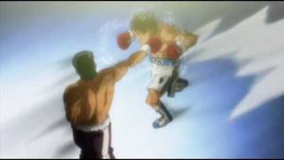 Hajime No Ippo Date Eiji vs Ippo Heart Break Shot