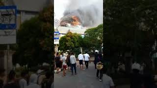 Innalillahi wainnailaihi rojiun. isamic center koja jakarta utara terbakar