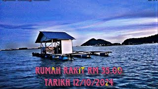 EP44: mancing di rumah rakit @kelong alone | rm 35.00 seorang