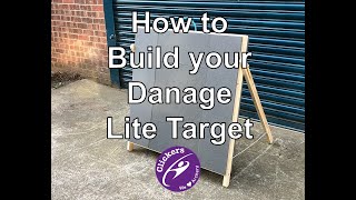 Danage Lite Target - Assembly instruction