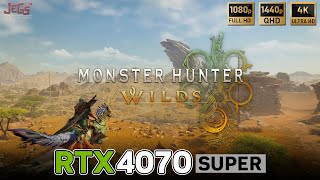 Monster Hunter Wilds | RTX 4070 Super | FHD, QHD benchmarks