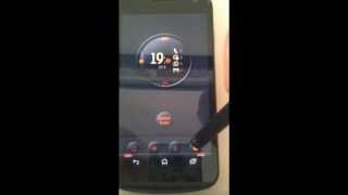Android home screen "Control Panel" tutorial