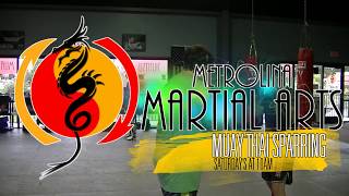Muay Thai Sparring at Metrolina Martial Arts