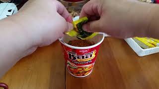 Nissin ( Thailand ) Chilli Noodles - Tom Yum Shrimp Creamy Soup Flavour Instant Cup Noodles