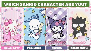 Which Sanrio Character Are You💌Hello Kitty x Pochacco x Kuromi x Badtz Maru🖤Aesthetic Quiz✨