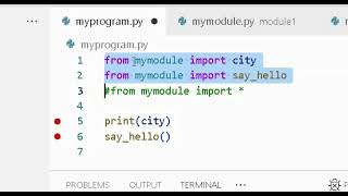 อธิบายเรื่อง module (Python บทที่ 17)